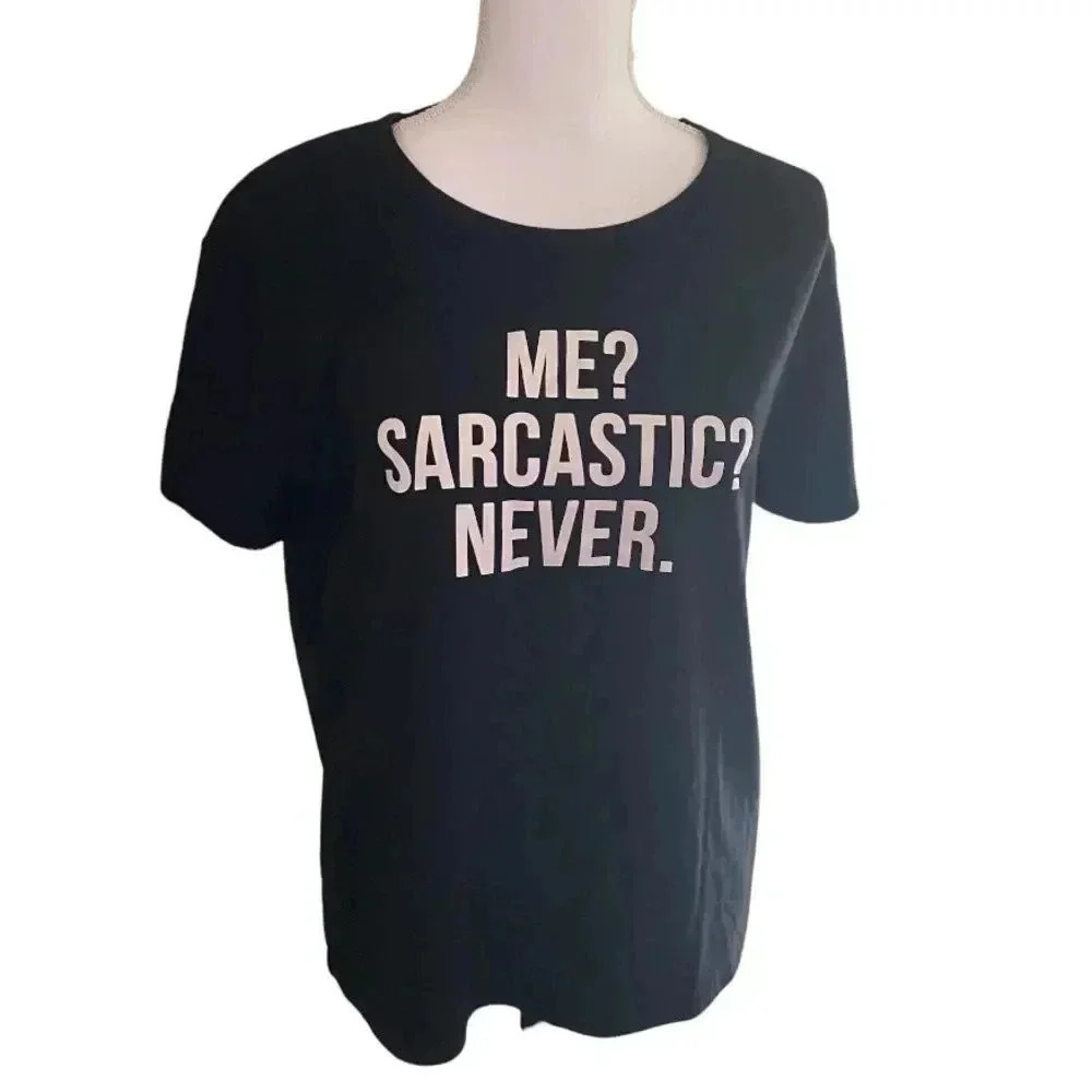 Size L tee with extra snark EUC